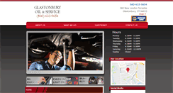 Desktop Screenshot of glastonburyoilandservice.com